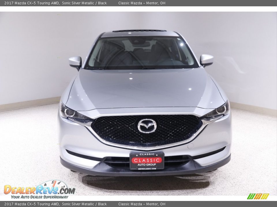 2017 Mazda CX-5 Touring AWD Sonic Silver Metallic / Black Photo #2