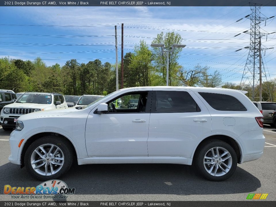 2021 Dodge Durango GT AWD Vice White / Black Photo #4