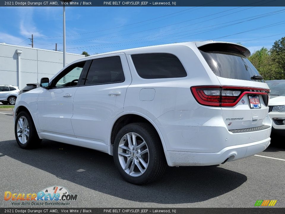 2021 Dodge Durango GT AWD Vice White / Black Photo #6