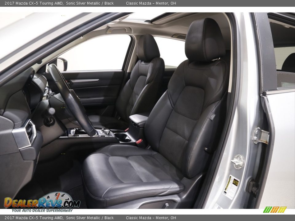 2017 Mazda CX-5 Touring AWD Sonic Silver Metallic / Black Photo #5