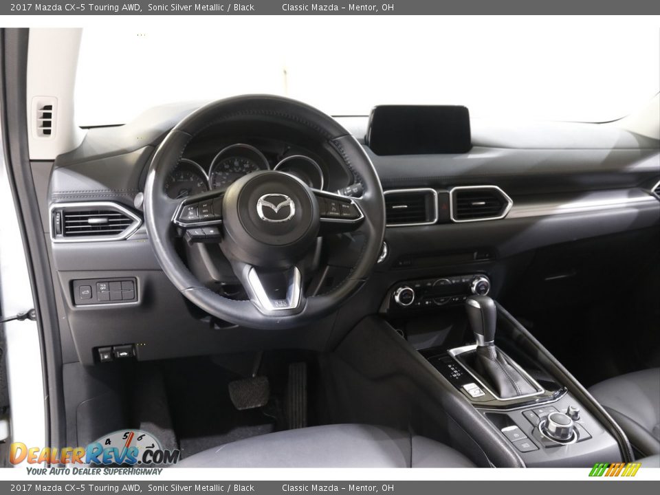 2017 Mazda CX-5 Touring AWD Sonic Silver Metallic / Black Photo #6