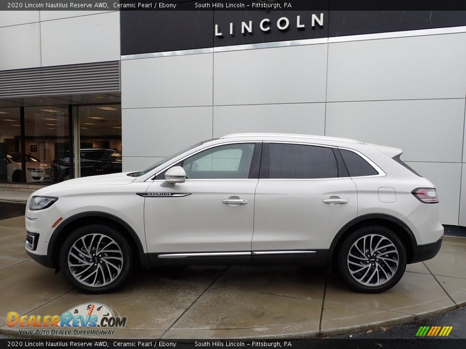 Ceramic Pearl 2020 Lincoln Nautilus Reserve AWD Photo #2