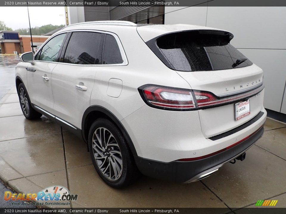 2020 Lincoln Nautilus Reserve AWD Ceramic Pearl / Ebony Photo #3