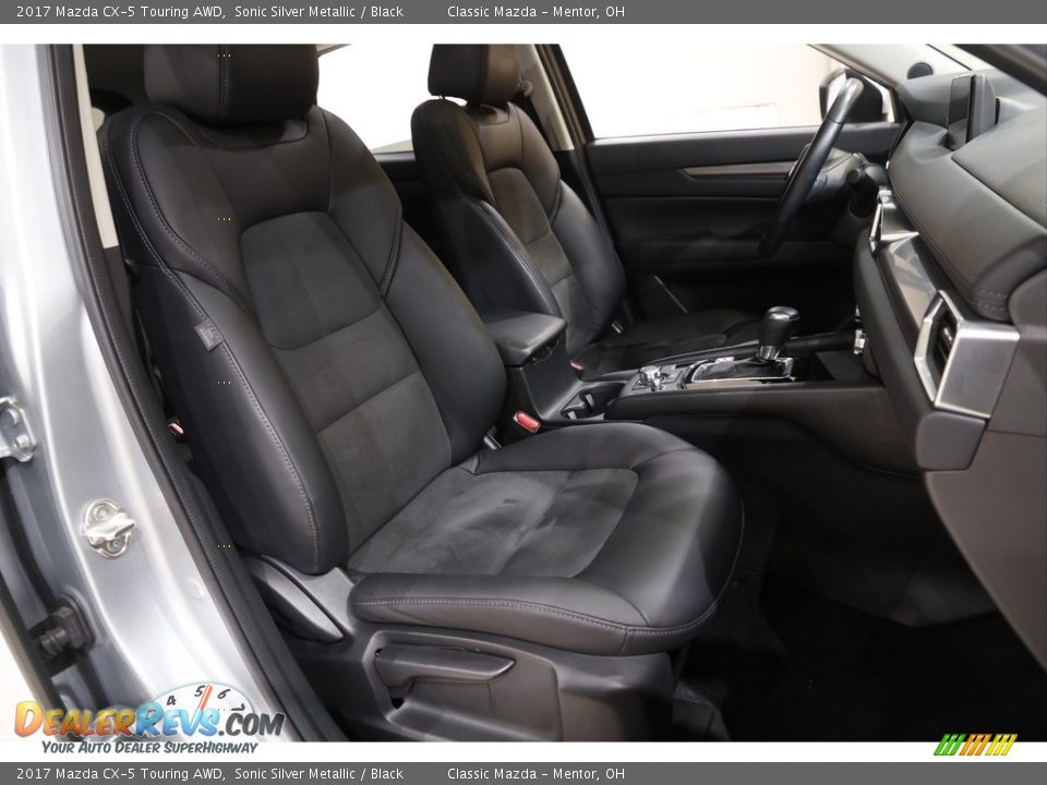 2017 Mazda CX-5 Touring AWD Sonic Silver Metallic / Black Photo #13