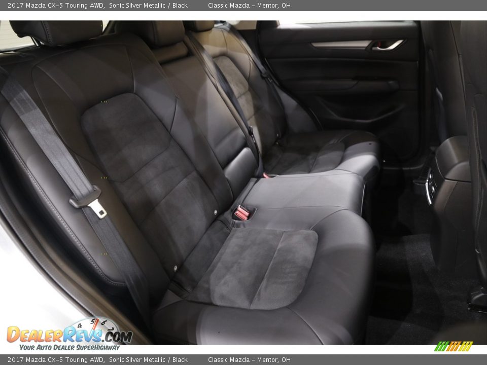 2017 Mazda CX-5 Touring AWD Sonic Silver Metallic / Black Photo #14