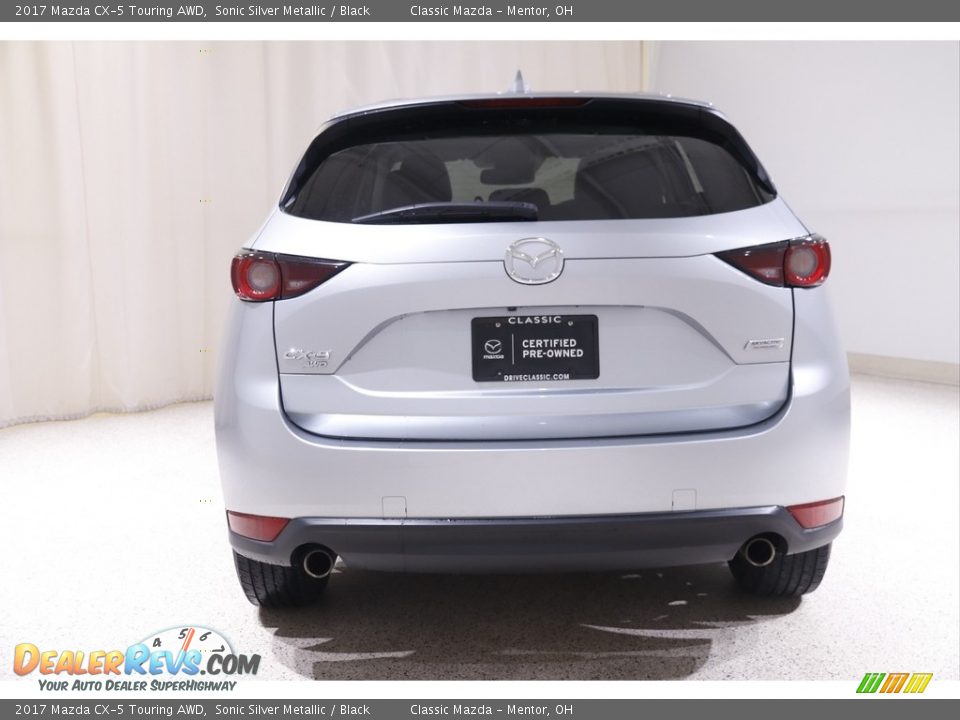 2017 Mazda CX-5 Touring AWD Sonic Silver Metallic / Black Photo #16