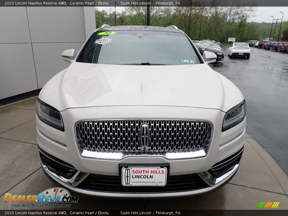 2020 Lincoln Nautilus Reserve AWD Ceramic Pearl / Ebony Photo #9