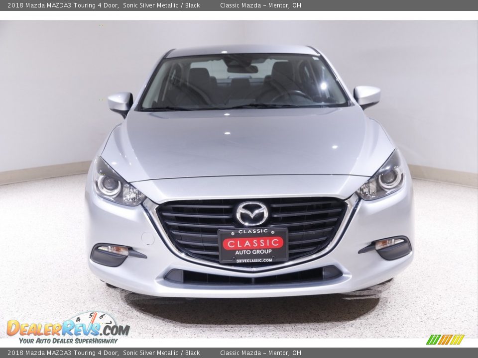 2018 Mazda MAZDA3 Touring 4 Door Sonic Silver Metallic / Black Photo #2