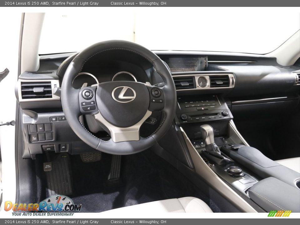 2014 Lexus IS 250 AWD Starfire Pearl / Light Gray Photo #6