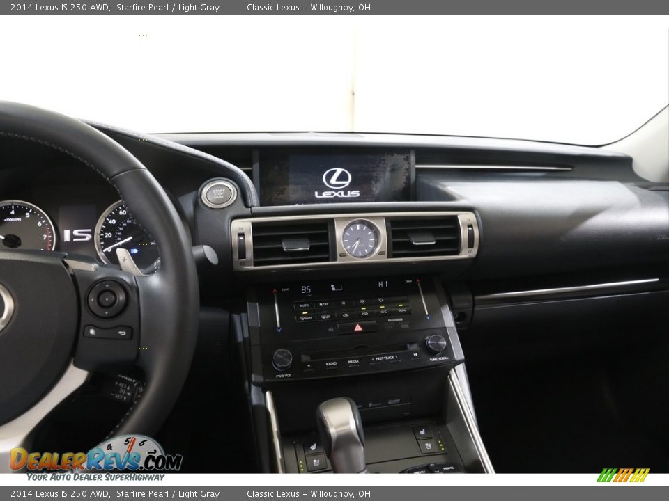 2014 Lexus IS 250 AWD Starfire Pearl / Light Gray Photo #9