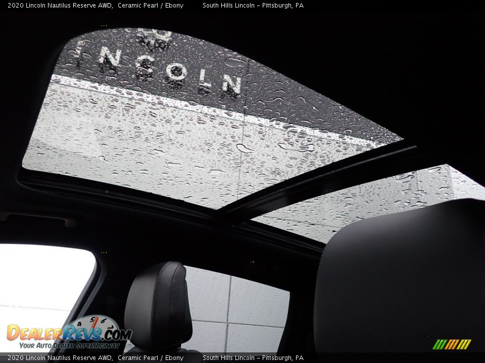 2020 Lincoln Nautilus Reserve AWD Ceramic Pearl / Ebony Photo #20