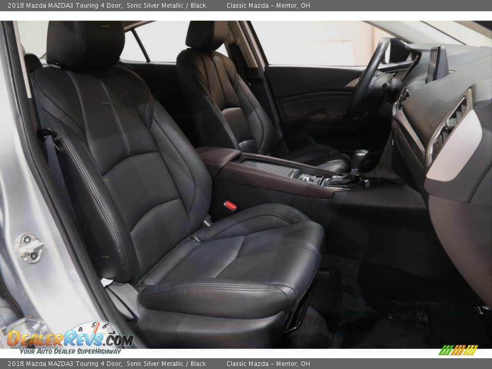 2018 Mazda MAZDA3 Touring 4 Door Sonic Silver Metallic / Black Photo #15