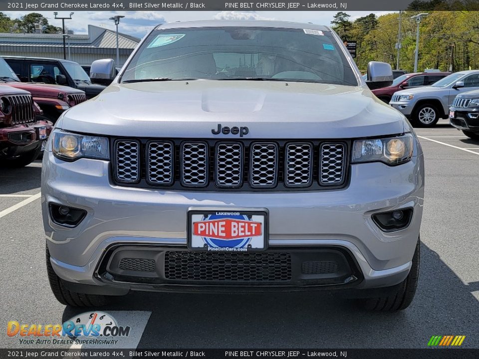 2021 Jeep Grand Cherokee Laredo 4x4 Billet Silver Metallic / Black Photo #3