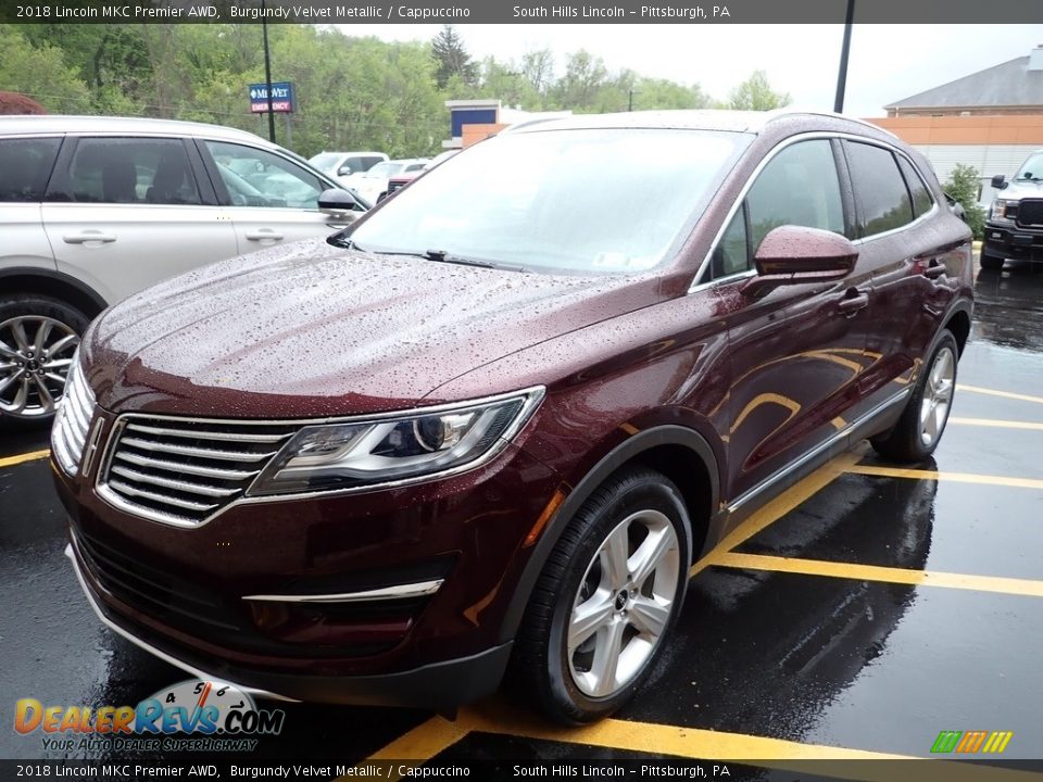 2018 Lincoln MKC Premier AWD Burgundy Velvet Metallic / Cappuccino Photo #1