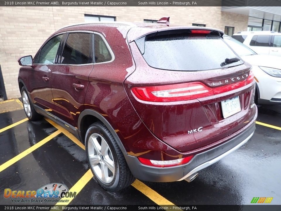 2018 Lincoln MKC Premier AWD Burgundy Velvet Metallic / Cappuccino Photo #2