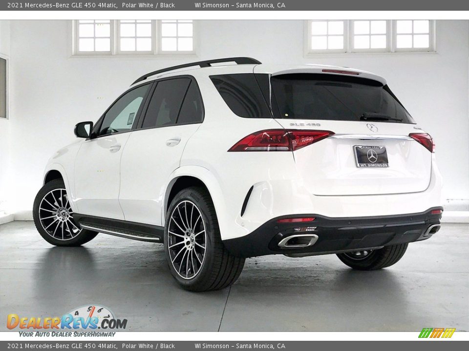 2021 Mercedes-Benz GLE 450 4Matic Polar White / Black Photo #2