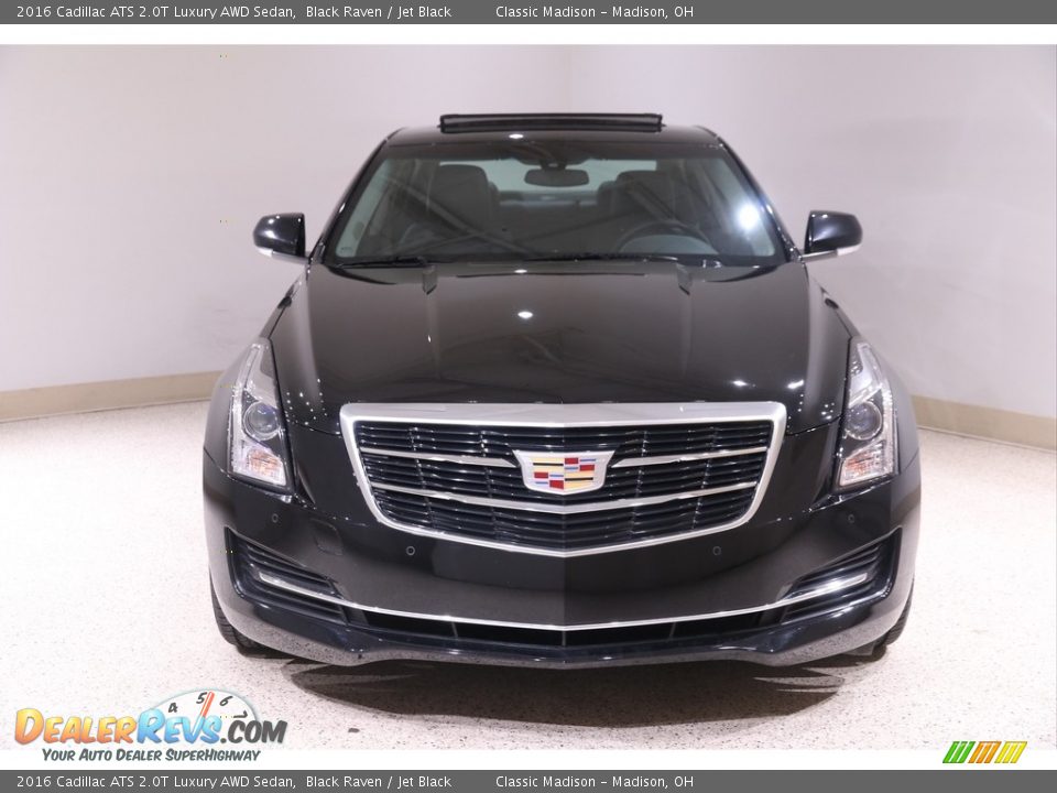 2016 Cadillac ATS 2.0T Luxury AWD Sedan Black Raven / Jet Black Photo #2