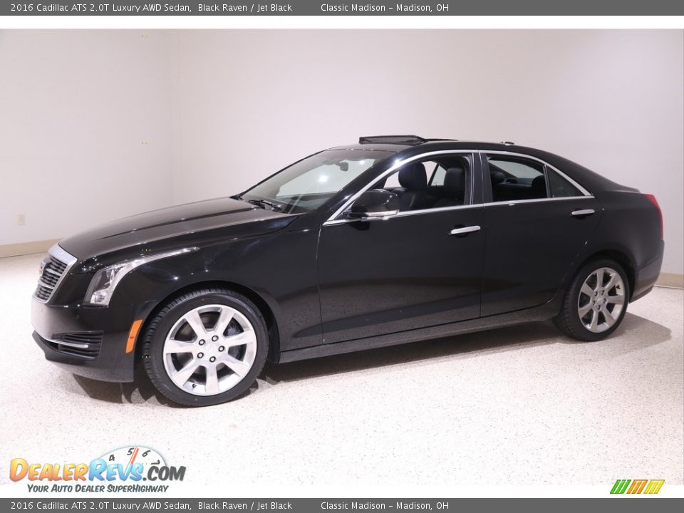 Front 3/4 View of 2016 Cadillac ATS 2.0T Luxury AWD Sedan Photo #3