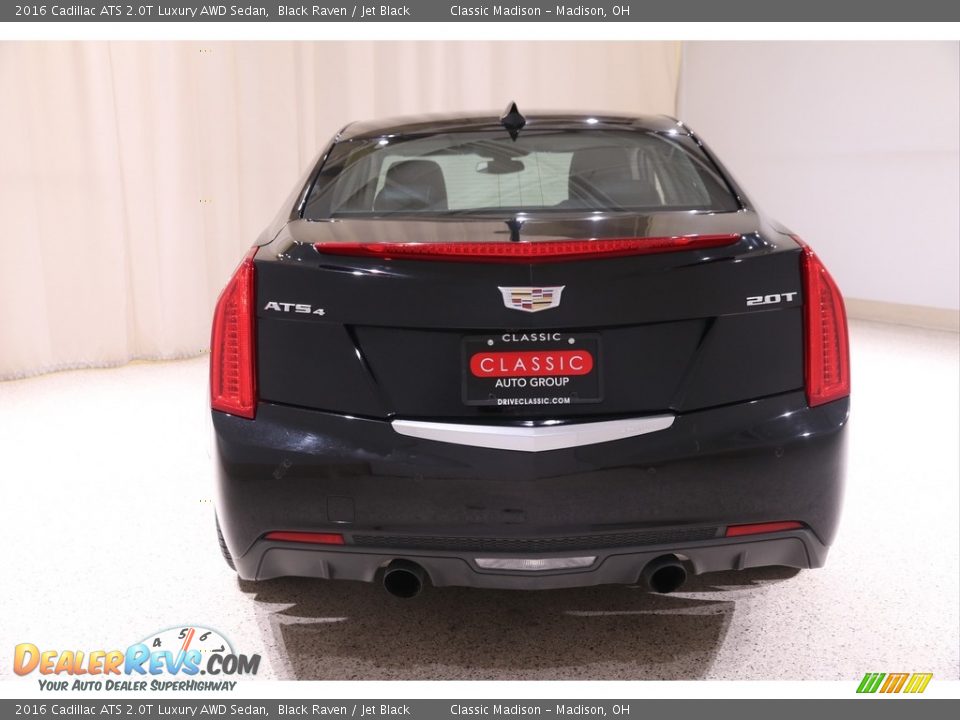 2016 Cadillac ATS 2.0T Luxury AWD Sedan Black Raven / Jet Black Photo #17