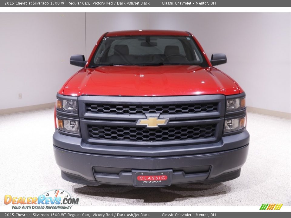 2015 Chevrolet Silverado 1500 WT Regular Cab Victory Red / Dark Ash/Jet Black Photo #2