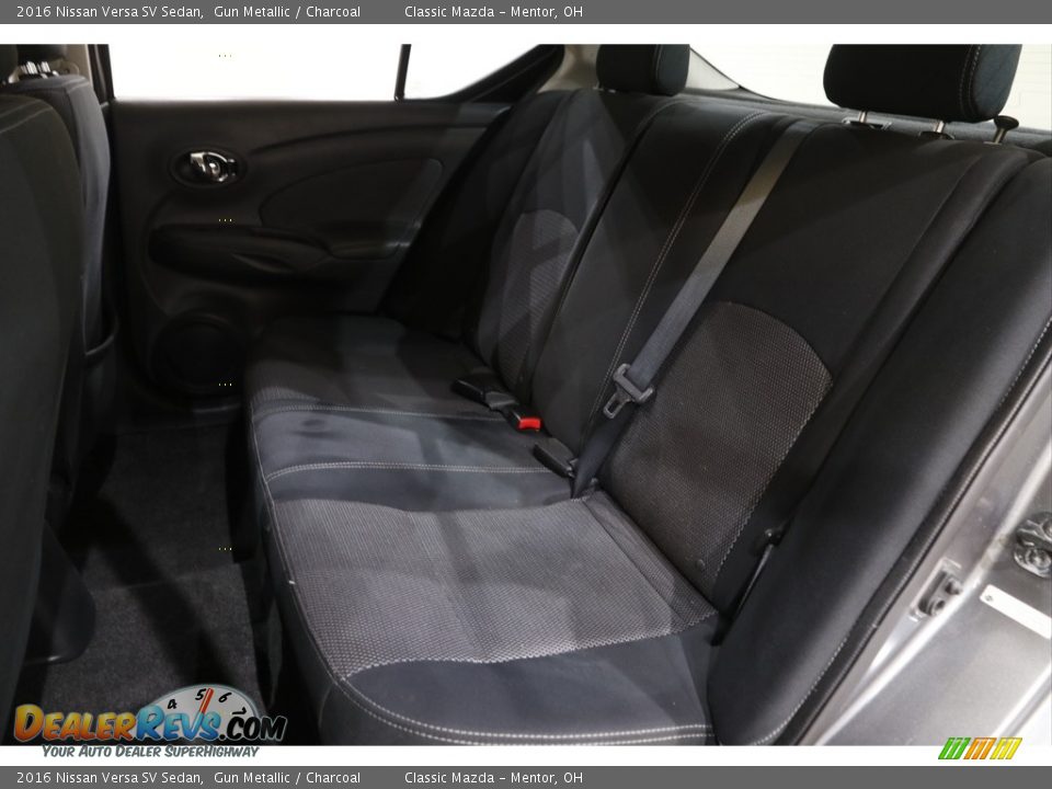 Rear Seat of 2016 Nissan Versa SV Sedan Photo #14