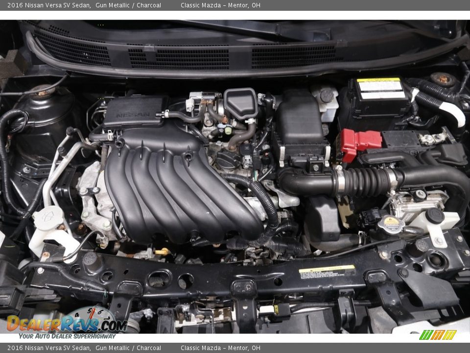 2016 Nissan Versa SV Sedan 1.6 Liter DOHC 16-Valve CVTCS 4 Cylinder Engine Photo #16