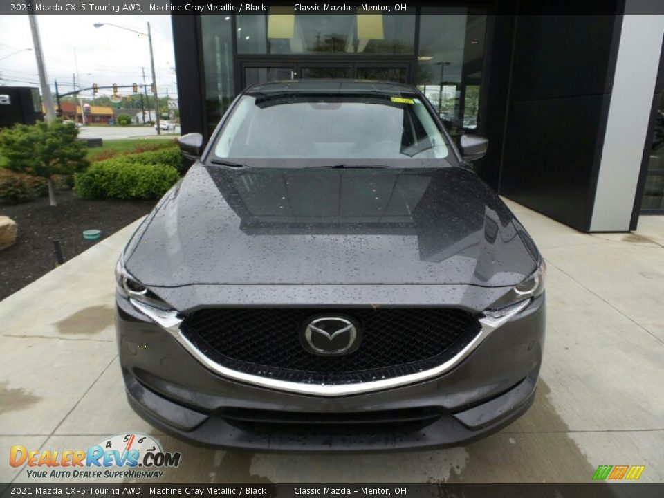 2021 Mazda CX-5 Touring AWD Machine Gray Metallic / Black Photo #2