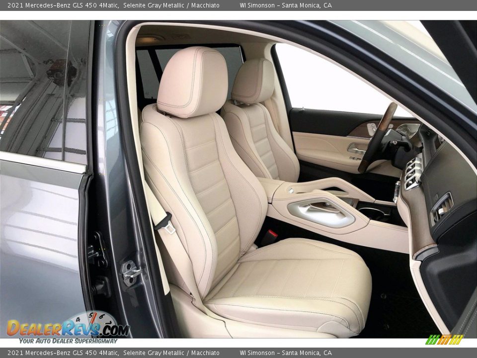 2021 Mercedes-Benz GLS 450 4Matic Selenite Gray Metallic / Macchiato Photo #5