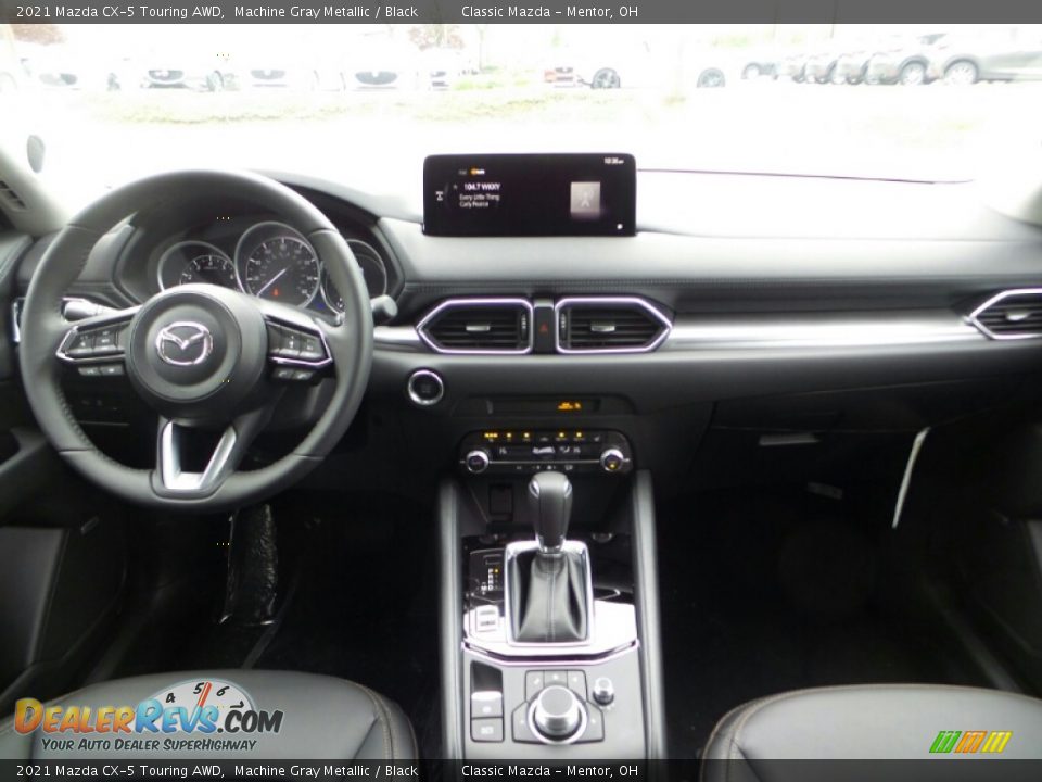 2021 Mazda CX-5 Touring AWD Machine Gray Metallic / Black Photo #3