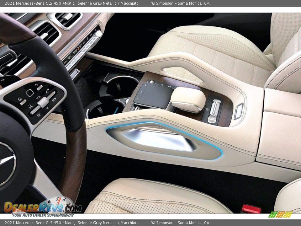 2021 Mercedes-Benz GLS 450 4Matic Selenite Gray Metallic / Macchiato Photo #8