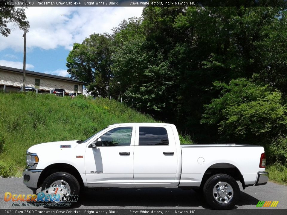 2021 Ram 2500 Tradesman Crew Cab 4x4 Bright White / Black Photo #1