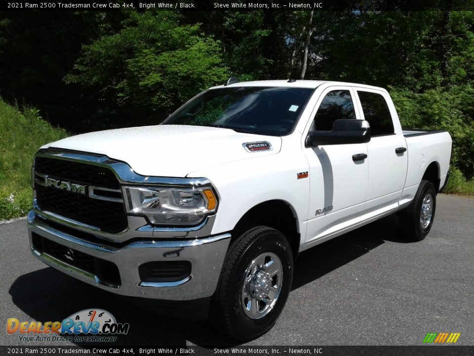 2021 Ram 2500 Tradesman Crew Cab 4x4 Bright White / Black Photo #2