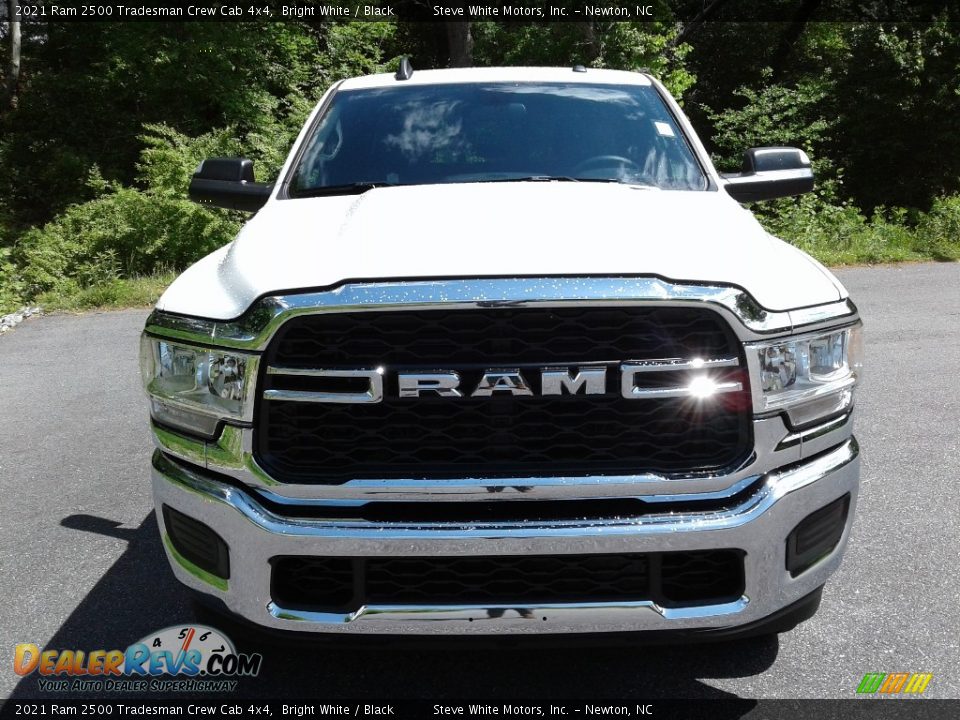 2021 Ram 2500 Tradesman Crew Cab 4x4 Bright White / Black Photo #3