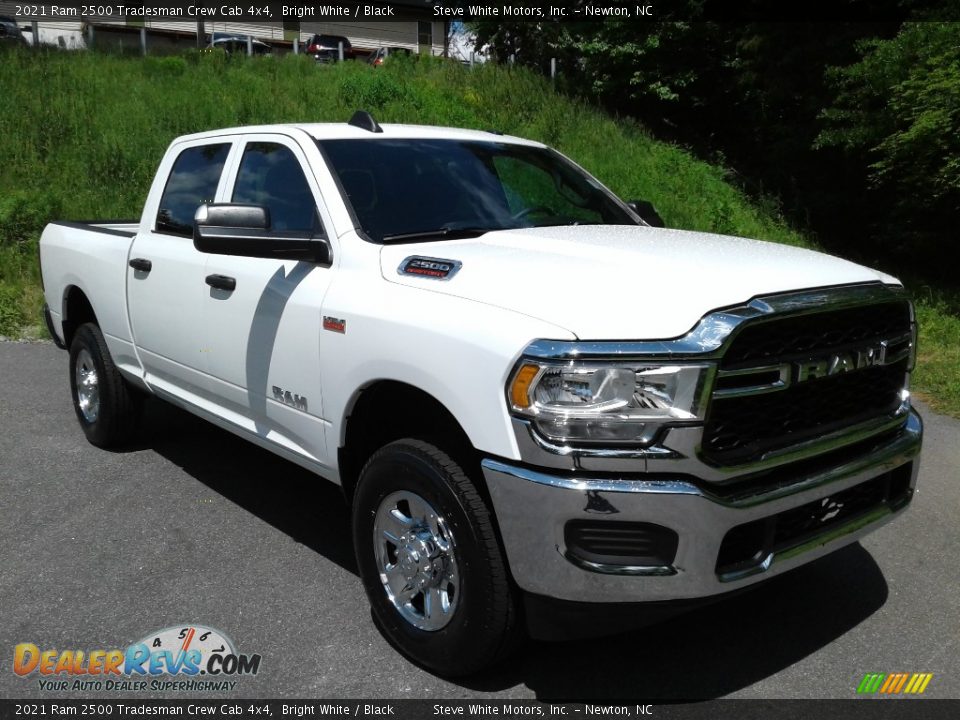 2021 Ram 2500 Tradesman Crew Cab 4x4 Bright White / Black Photo #4