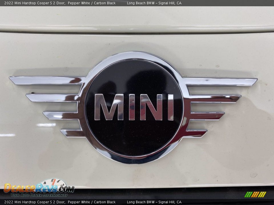 2022 Mini Hardtop Cooper S 2 Door Pepper White / Carbon Black Photo #5