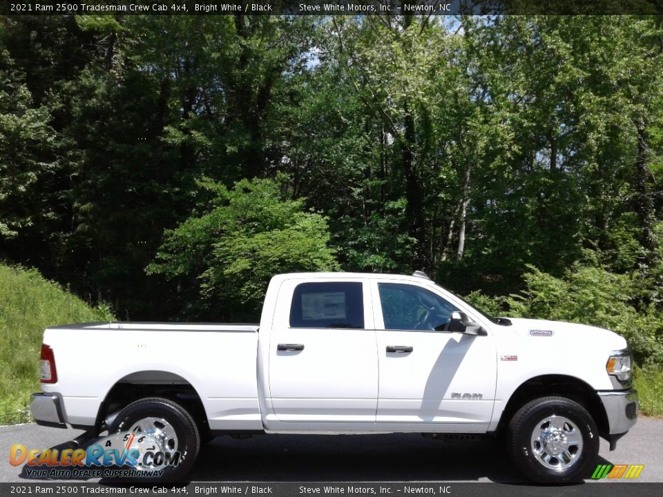 2021 Ram 2500 Tradesman Crew Cab 4x4 Bright White / Black Photo #5