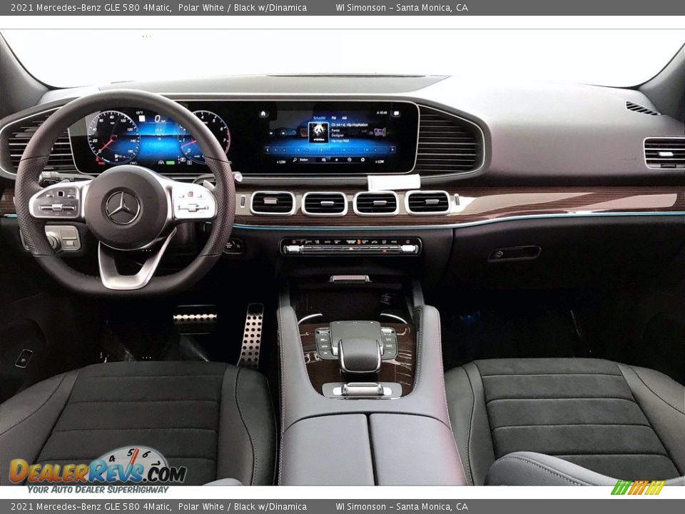 Dashboard of 2021 Mercedes-Benz GLE 580 4Matic Photo #6