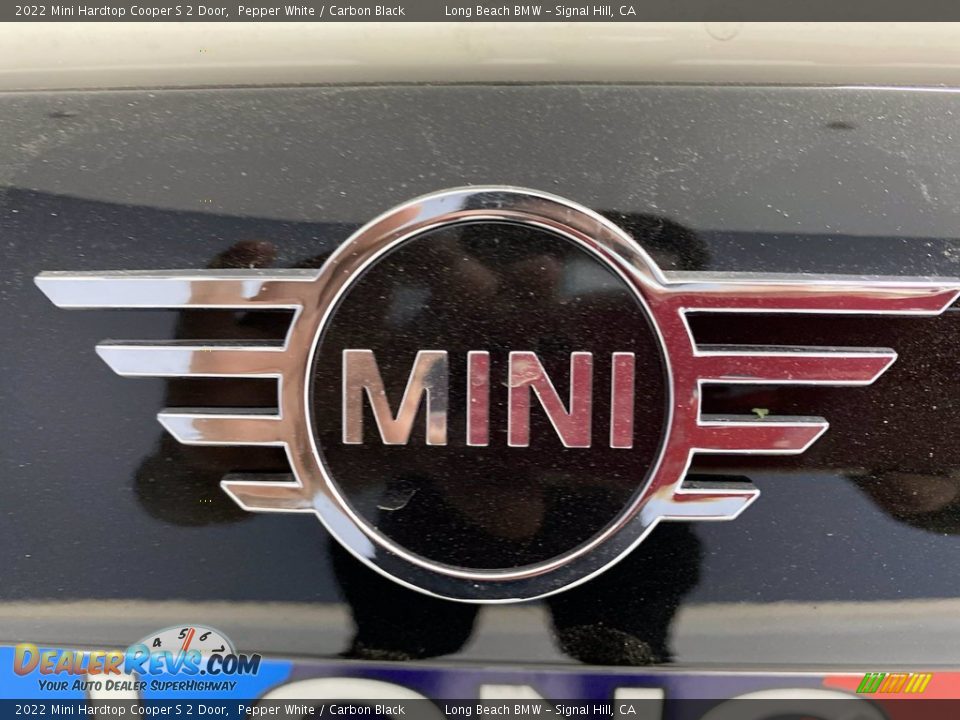 2022 Mini Hardtop Cooper S 2 Door Pepper White / Carbon Black Photo #7