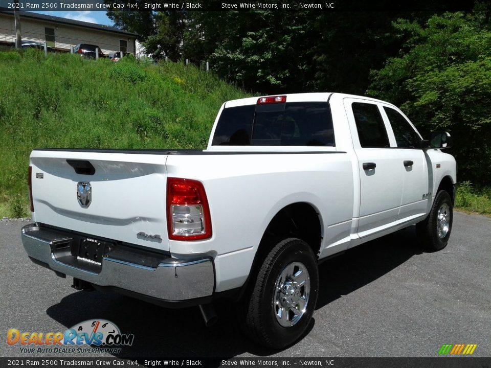 2021 Ram 2500 Tradesman Crew Cab 4x4 Bright White / Black Photo #6