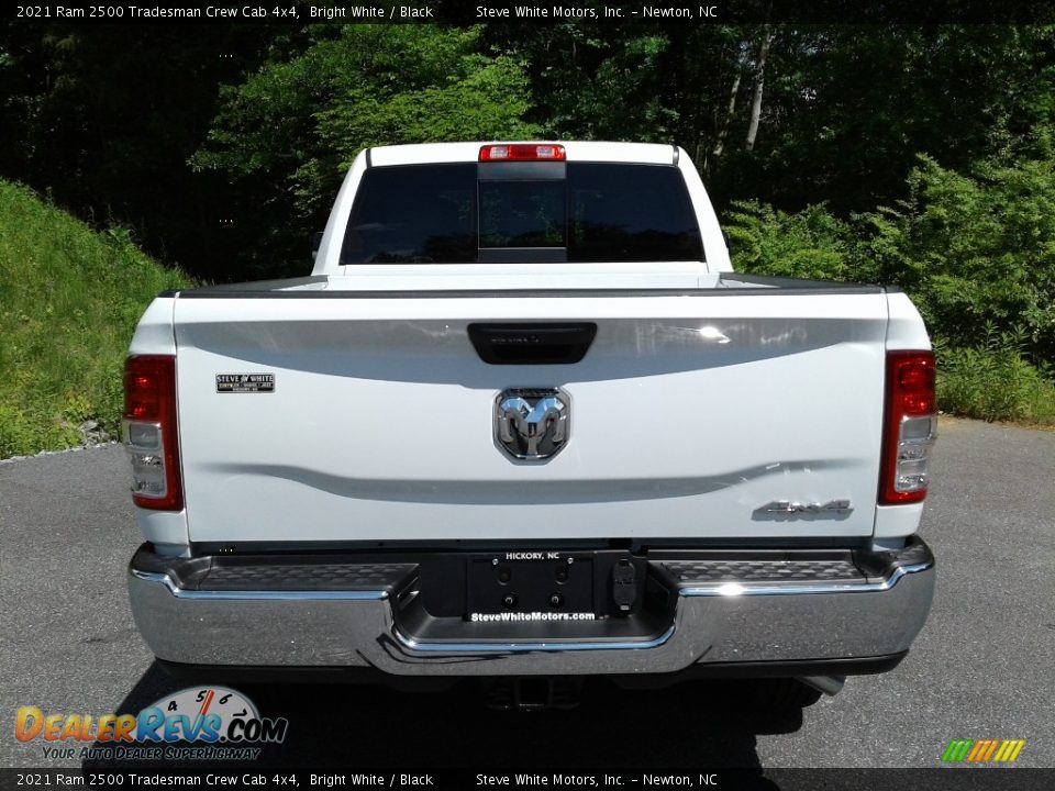 2021 Ram 2500 Tradesman Crew Cab 4x4 Bright White / Black Photo #7