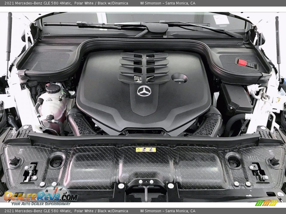 2021 Mercedes-Benz GLE 580 4Matic 4.0 Liter DI biturbo DOHC 32-Valve VVT V8 Engine Photo #9