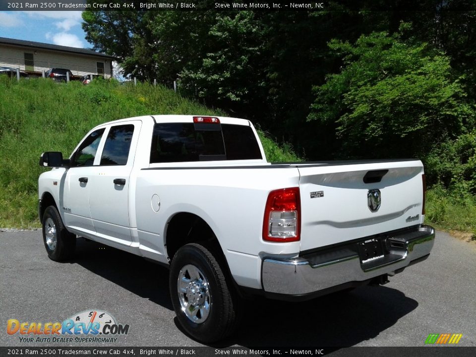 2021 Ram 2500 Tradesman Crew Cab 4x4 Bright White / Black Photo #9