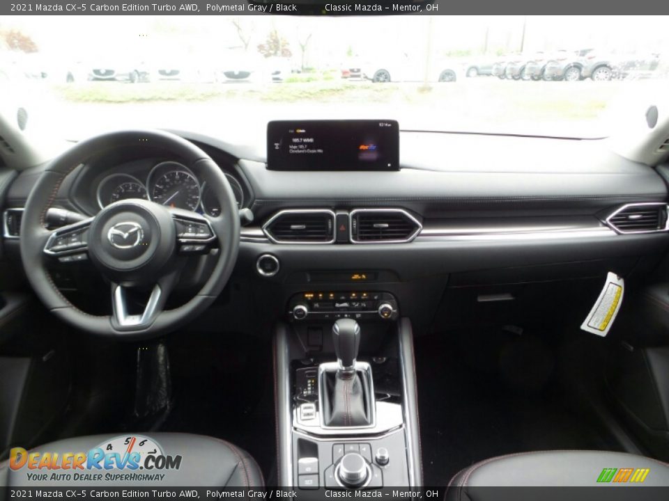 2021 Mazda CX-5 Carbon Edition Turbo AWD Polymetal Gray / Black Photo #3