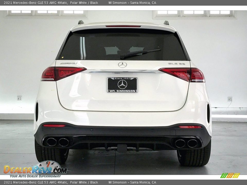 2021 Mercedes-Benz GLE 53 AMG 4Matic Polar White / Black Photo #3