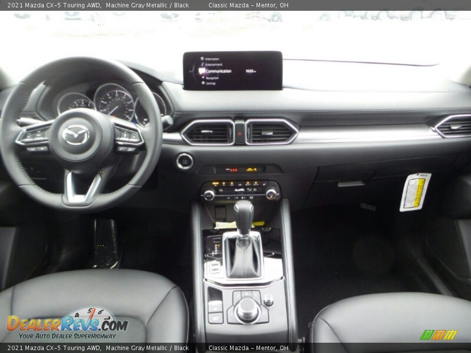 2021 Mazda CX-5 Touring AWD Machine Gray Metallic / Black Photo #3