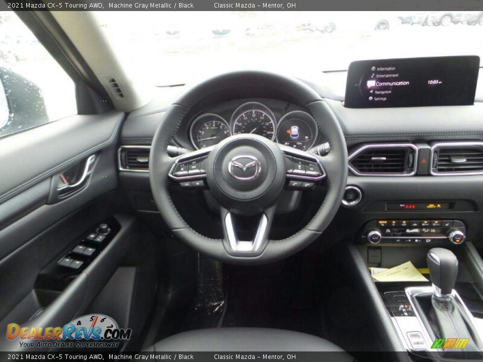 2021 Mazda CX-5 Touring AWD Machine Gray Metallic / Black Photo #4