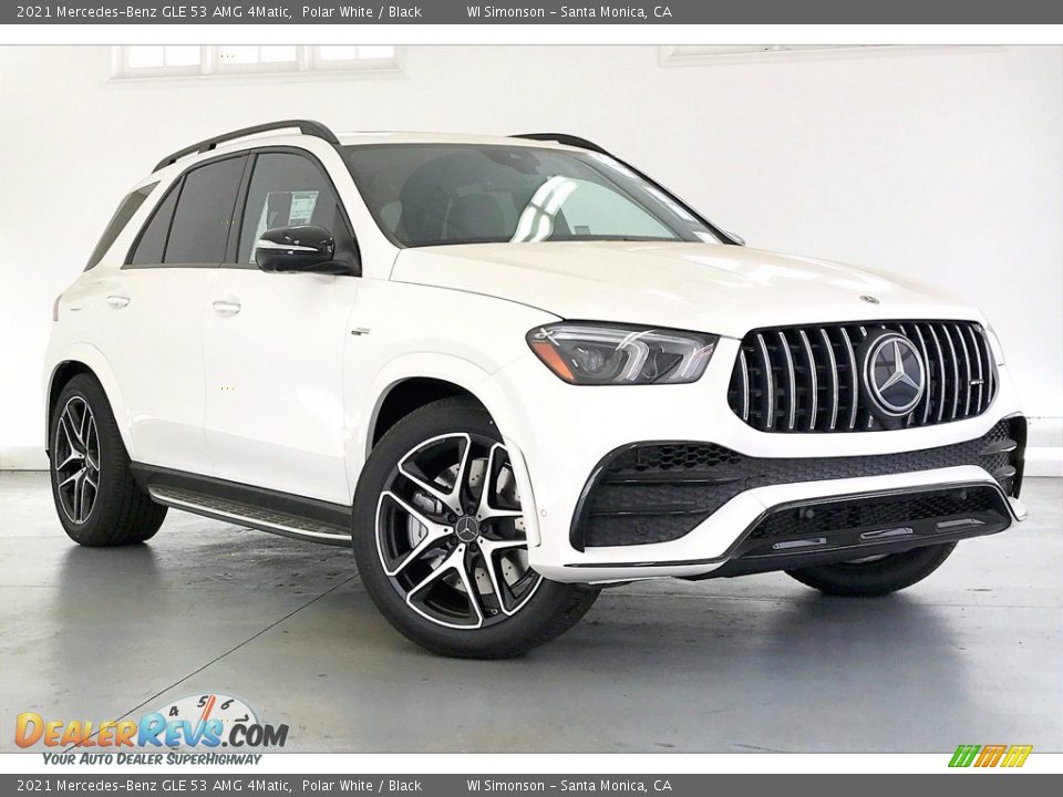 2021 Mercedes-Benz GLE 53 AMG 4Matic Polar White / Black Photo #12