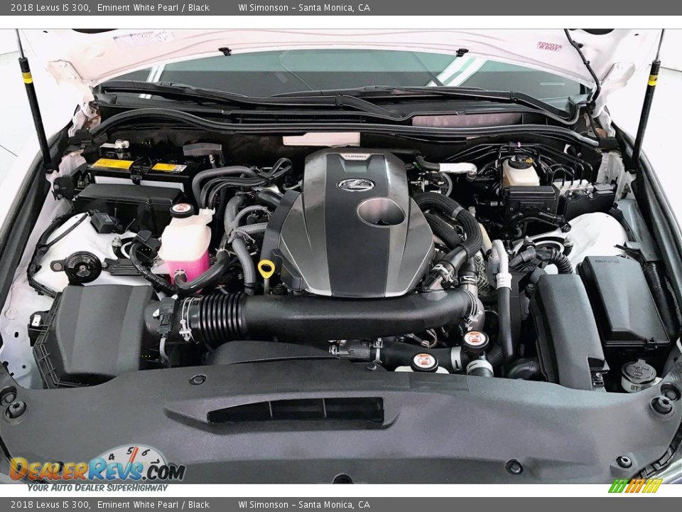 2018 Lexus IS 300 2.0 Liter Turbocharged DOHC 16-Valve VVT-i 4 Cylinder Engine Photo #9
