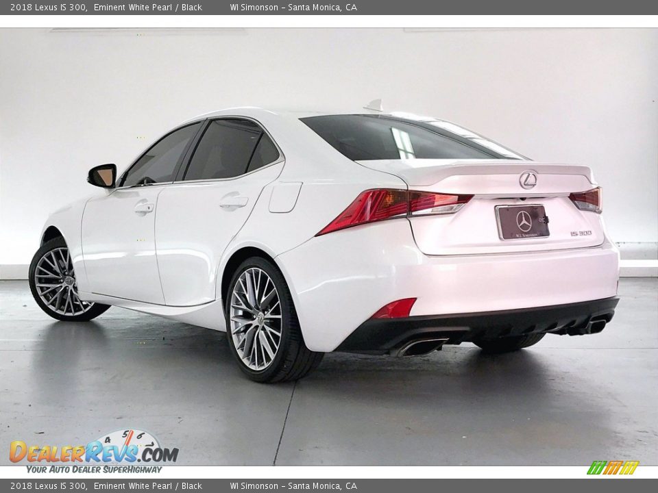 2018 Lexus IS 300 Eminent White Pearl / Black Photo #10