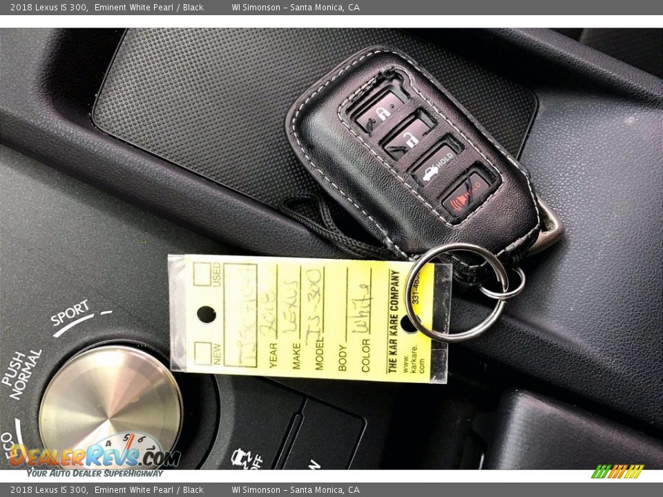Keys of 2018 Lexus IS 300 Photo #11